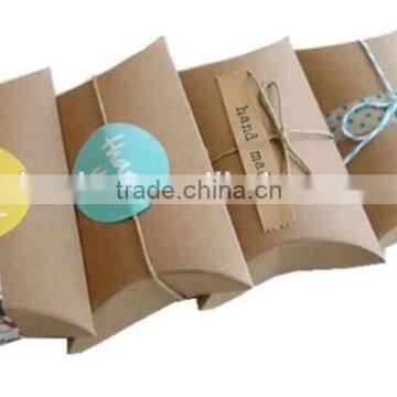 Wholesale Pillow box/Snack box/Food Daily packaging box with customized logo