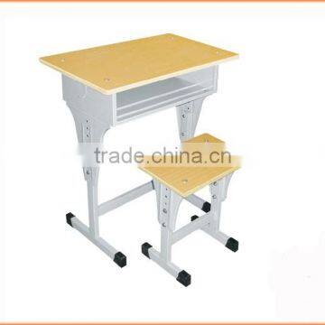 School Furniture Classroom Single Seat School Desk and Chair Set