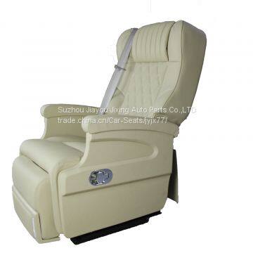Electric vehicle seat with massage and heater