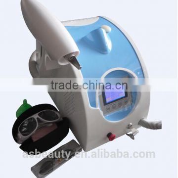 1064nm & 532nm Q Switch ND Yag mini laser tattoo removal machine