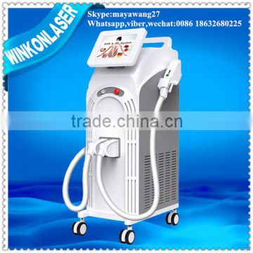 No Pain Multifunctional Beauty Equipment / Ipl Laser Beauty Skin Whitening / Ipl Laser Hair Removal Machine Price