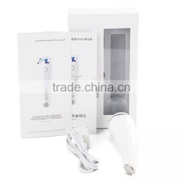 Led Photon Warm and Cold Vibration Facial Beauty Machine photo-2