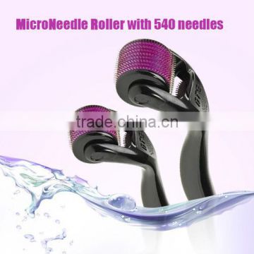 Mesotherapy facial derma rolling device for wrinkle removal