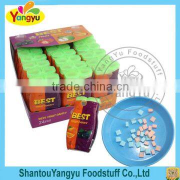 Yangyu Hot Selling Double Letter Fruit Flavors Candy(Double Bottle) photo-3