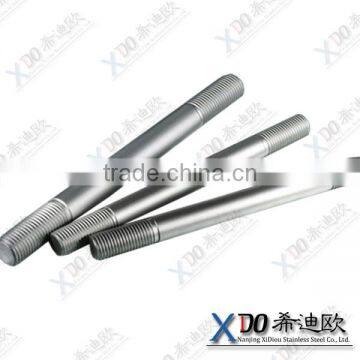 factory production 1.4529 stainless steel double ended screw bolt