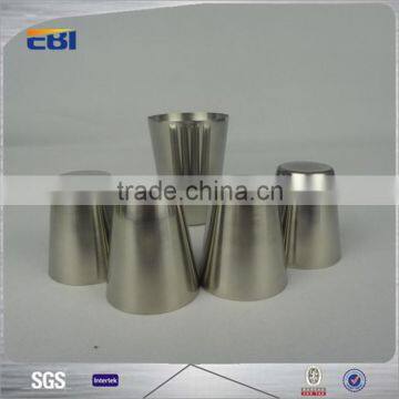 Drinking cup for wine metal tin cup