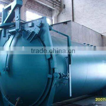 Industrial steam autoclave for rubber