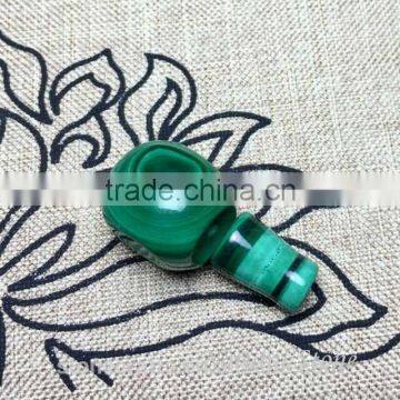 customize Malachite peacock stone Chrysoc Wholesale fashion Design Pendents crystal pendent