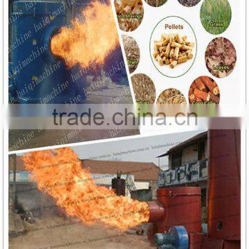 HQ-K7Ton Sawdust Burner For 5000KW induction metal melting furnace