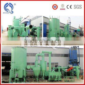 palm husk gasifier system for indutry drying system