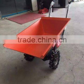 Large garden trolley cart 4 wheel heavy duty transport truck