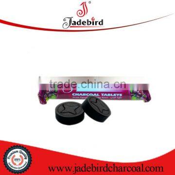 Wholesale grape flavor star bulk charcoal for sale