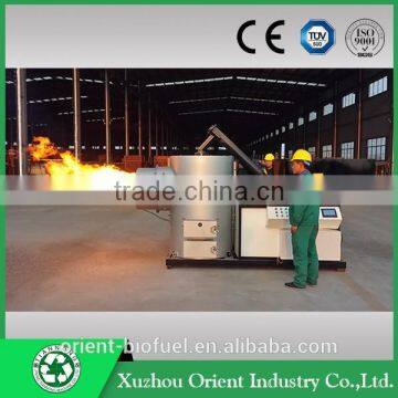 Wood sawdust burner