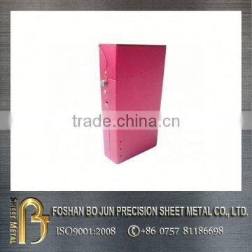 Factory price pink powder coated metal enclosure china suppliers