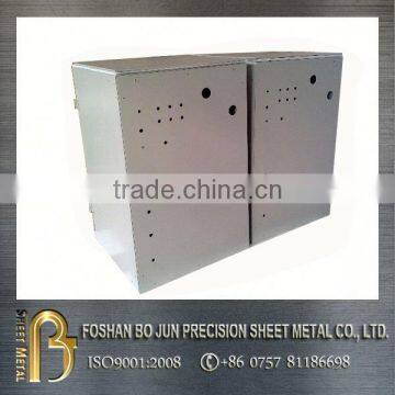 custom fabrication laser cut perforated door network cabinet products for sale