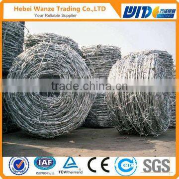 Anping BWG Standard Galvanized Barbed Wire/PVC Coated Barbed Wire(20 years factory)