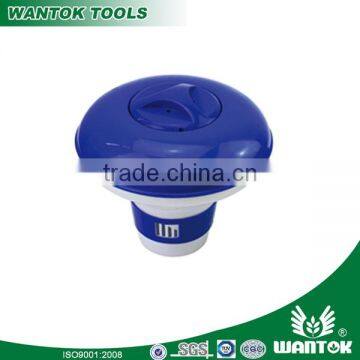 Swimming pool floating chemical dispenser for 3 inch tablets