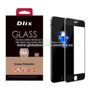 Dlix 3D Tempered Glass Screen Protector for iPhone