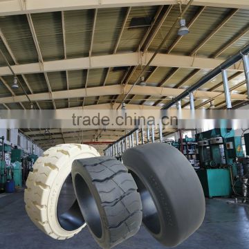 China supplier press on solid tires 22x9x16 20x8x16 with WonRay brand from factory directly