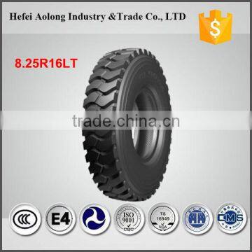 China famous brand bias truck tyre 8.25-16 / 8.25R16LT