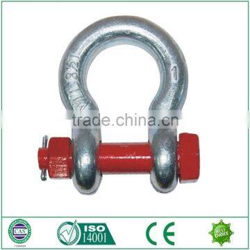 US Type Bolt and Nut Steel Drop Forged Safety Chain Shackle for Sales photo-2