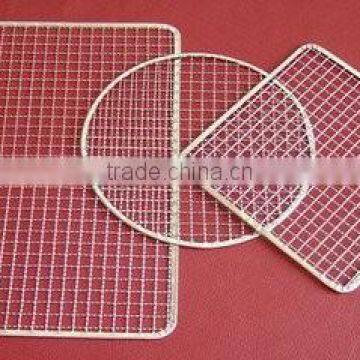 New design outdoor charcoal smokeless bbq grill barbecue bbq grill wire mesh net