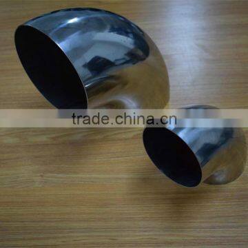 stainless steel 90 degree elbow for stair handrail