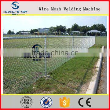 Decorative Welded Chain Link Fence Galvanized Steel Fence Panels PVC Coated