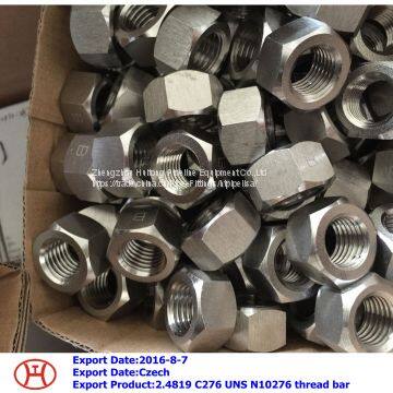 2.4819 C276 UNS N10276 thread bar