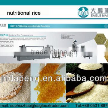 DP70 best seller Instant rice/nutritional rice/artificial rice extrision line/making machine/making factory