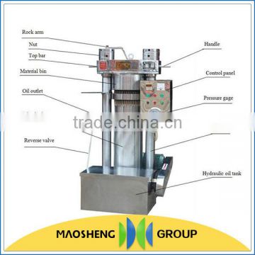 Stainless steel hydraulic olive oil press machine