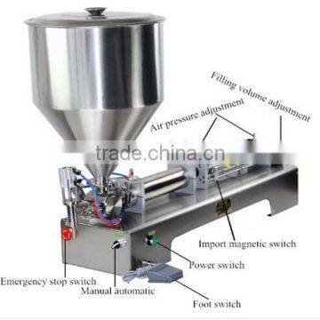 5-100ml Single Head Pnuematic Filling Machine for Lotion, Paste, Cream, Liquids photo-2