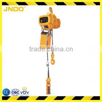 HHBB Electric Chain Lifting Hoist With Imported Aluminum Alloy Lifting Chain photo-3