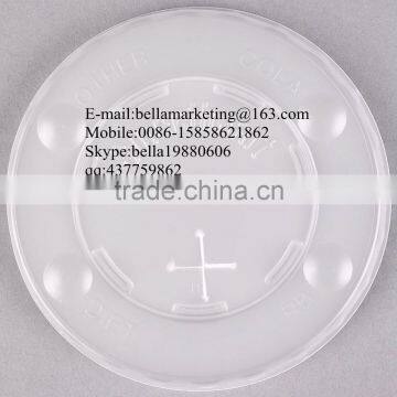 High Transparent Flat Plastic Lid With Straw Slot and Identification Buttons Wholesale Competitive Price photo-3