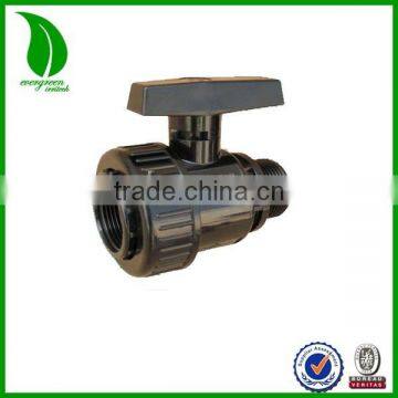 PVC male union ball valve irrigation valve