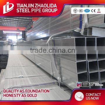 EN10219 Square Rectangular Carbon Galvanized ms Square Pipe for Greenhouse photo-5