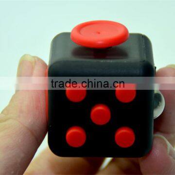 3D magic cube stress release fidget desk toy puzzle cube fidget 2016 Best Christmas Gift