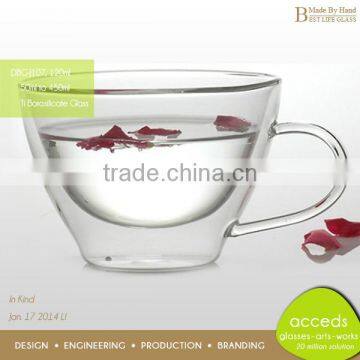 Hot Sale High Quality Elegant Glasscoffee Mug Coffee Glass photo-2
