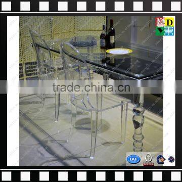 Factory Wholesale Square Acrylic Dinning Table From Shenzhen Yidong photo-3