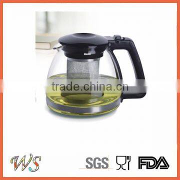 Custom Handmade Borosilicate Glass Teapot Coffee Pot Heat Resistance Glass Pot photo-2