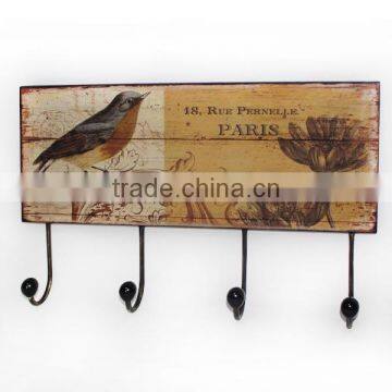 Cheap decorative wall hook with picture