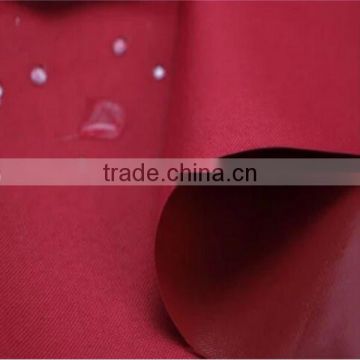 New arrival high grade 100% recycled plain polyester fabric, pvc coated fabric for bags