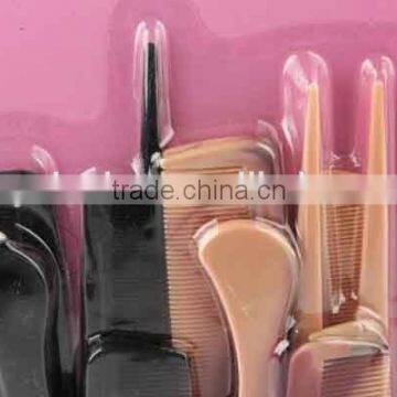 16PC Combined Type Plastic Hair Brush/comb photo-2
