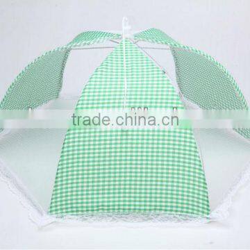 Folding Food Cover 4 Sides Mesh Polyester Food Cover Net Food Cover,mesh Food Cover,dish Cover Food Umbrellas photo-3