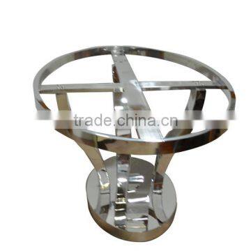 Round Dining Table With Metal Base photo-2