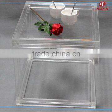 Factory Wholesale Plexiglass Console Table,clear Glass Console Table photo-2
