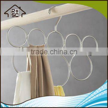 NBRSC Free Sample Available Scarves Hanger Multi Use Tie Belts Organize 8 Circles Storage Holder photo-2