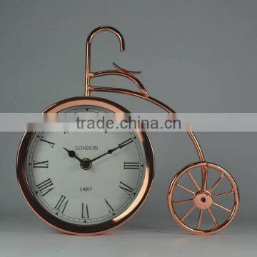 Art Design Metal Bicycle Clock