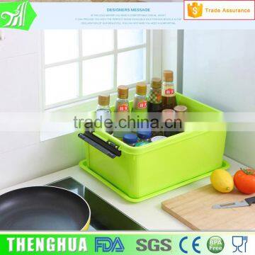 Colorful Plastic Storage Box Clothes Organizer Household Items photo-6