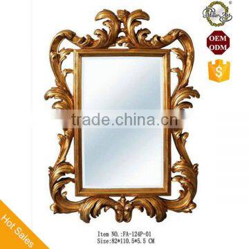 Hand-carved Console Mirror For Living Room Decoration